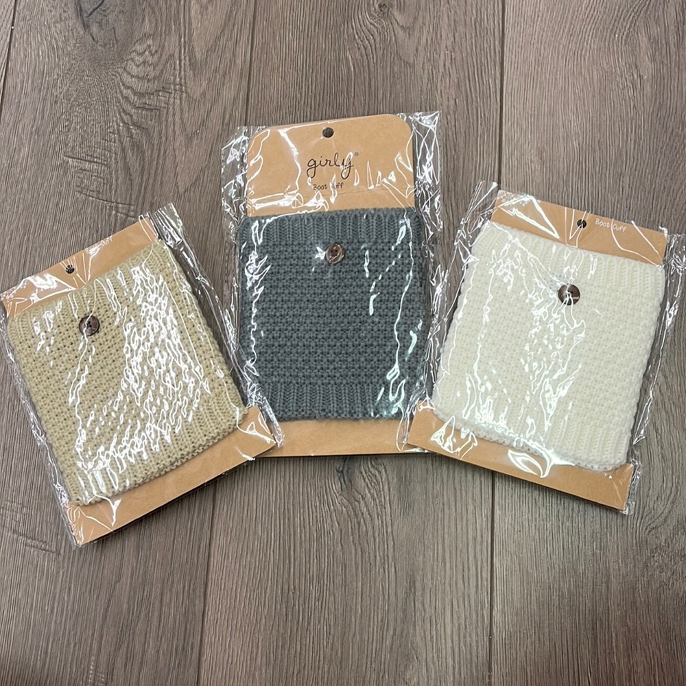 Girly Boot Cuffs